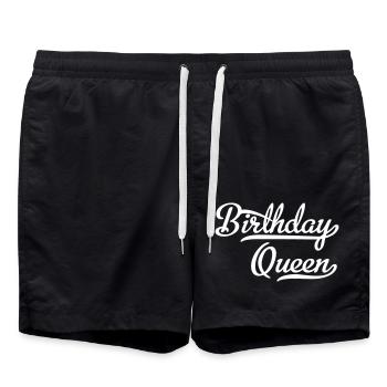 Anniversaire - Short de bain - noir - Devant - AI Model Male 185 light (185cm)