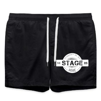 Centre extraverti - Short de bain - noir - Devant - AI Model Male 185 light (185cm)
