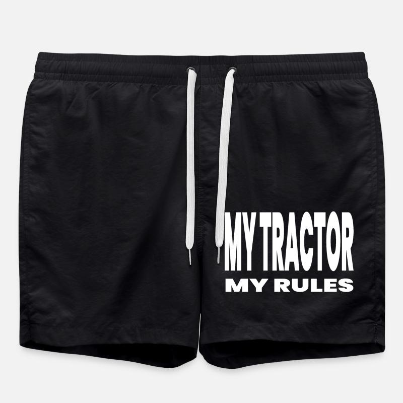 Tractor - Swim Trunks - black