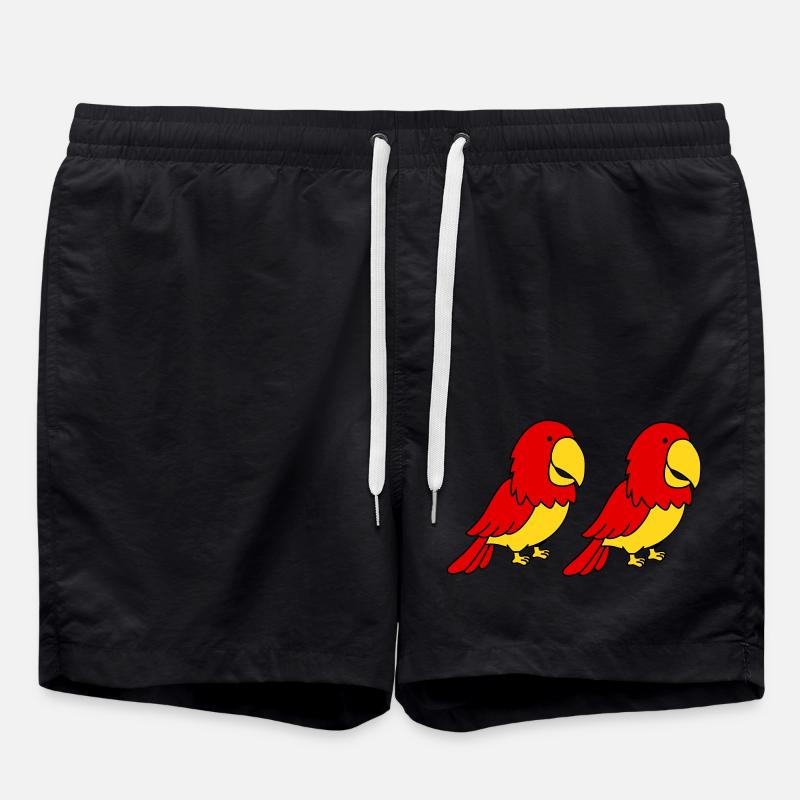 Parrot 2 - Swim Trunks - black