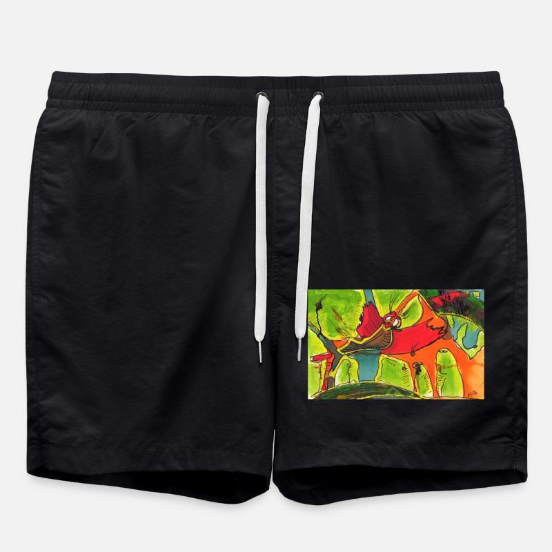 FUNtasy - Swim Trunks - black