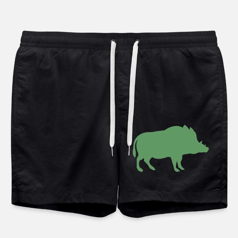 sanglier - Short de bain - noir