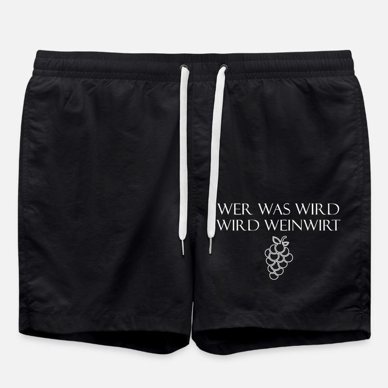 Wine innkeeper - Swim Trunks - black