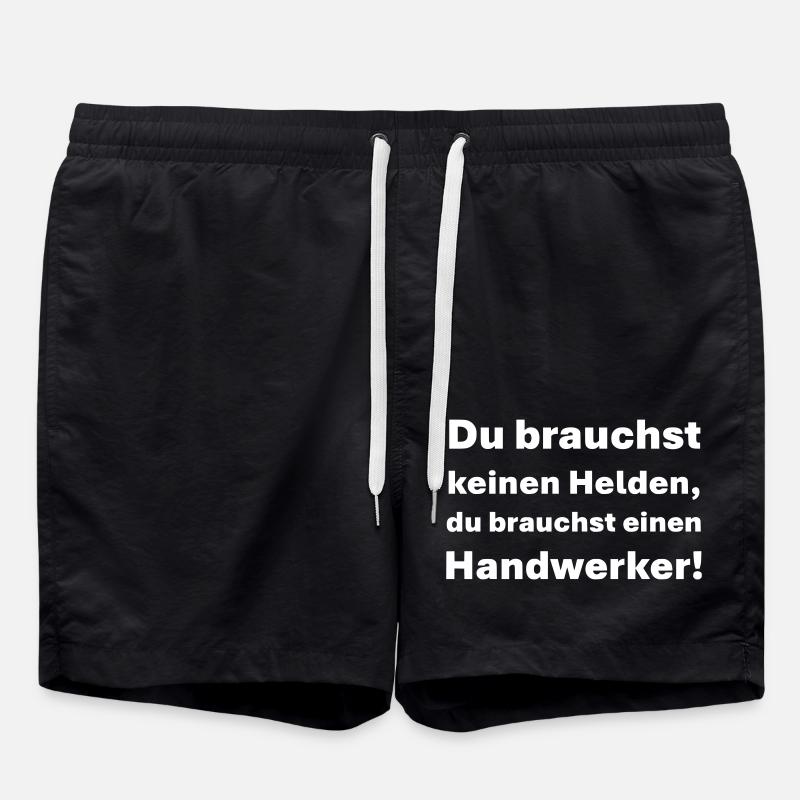 Craftsman - Swim Trunks - black