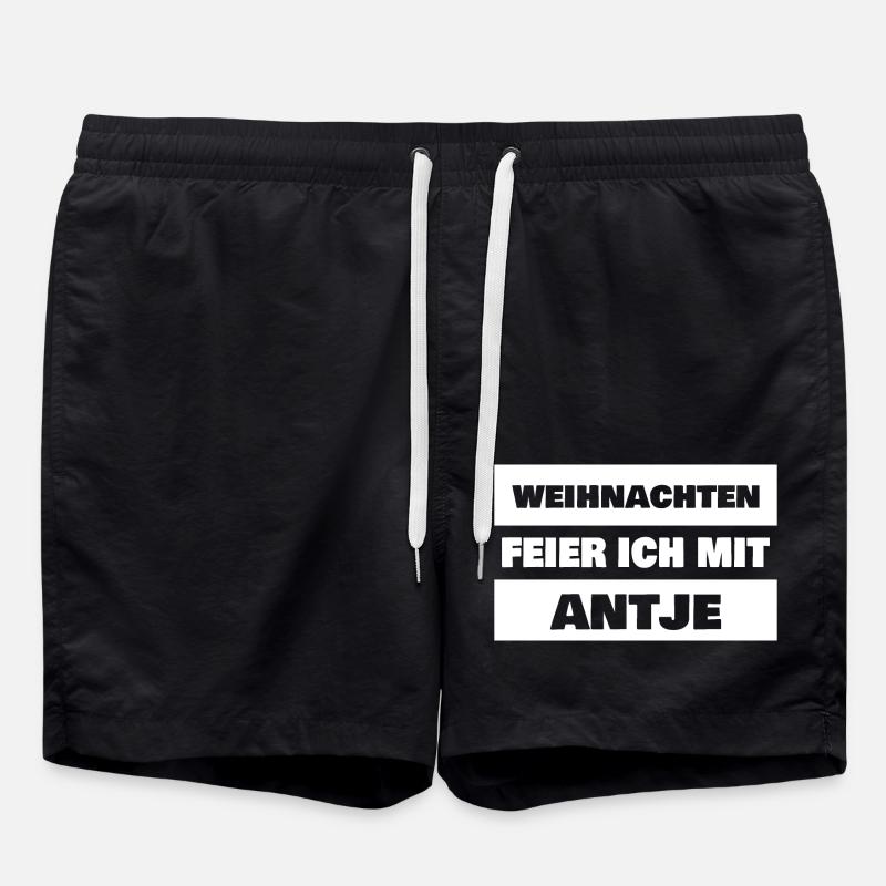 Antje - Badeshorts - Schwarz