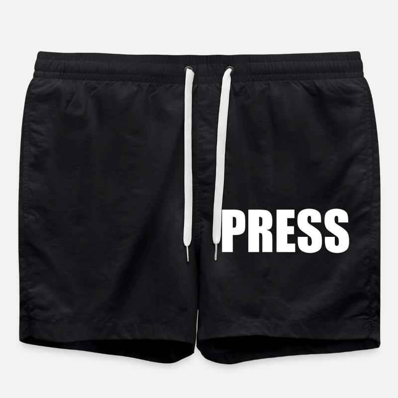 Press - Short de bain - noir