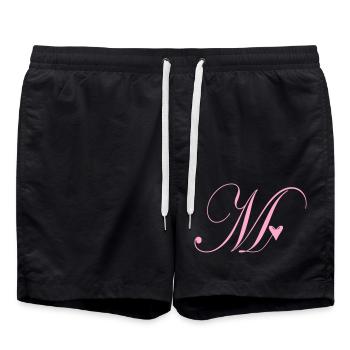 Monogramme M Vigne Coeur - Short de bain - noir - Devant - AI Model Male 185 light (185cm)