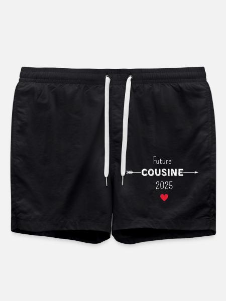 Future cousin 2025 - Swim Trunks - black