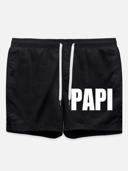 Papi - Short de bain - noir