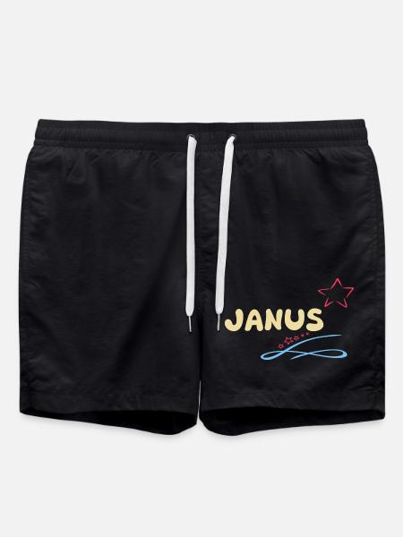 Gift Janus - Swim Trunks - black