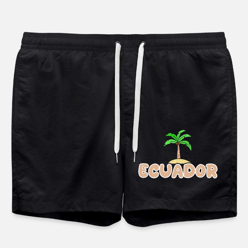 Équateur - Short de bain - noir