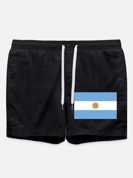 Argentina - Swim Trunks - black