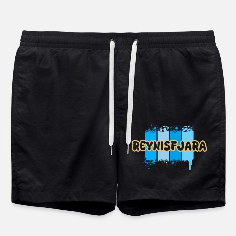 Gift for Reynisfjara - Swim Trunks - black