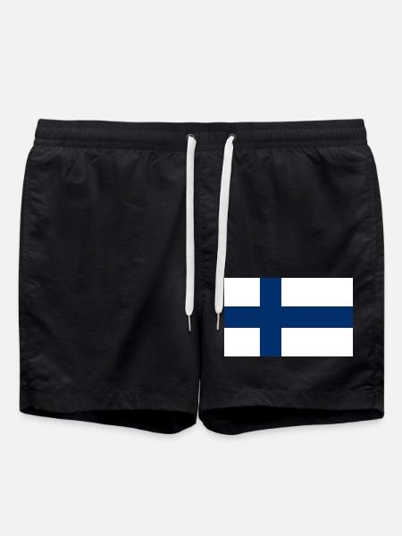 Finland - Swim Trunks - black