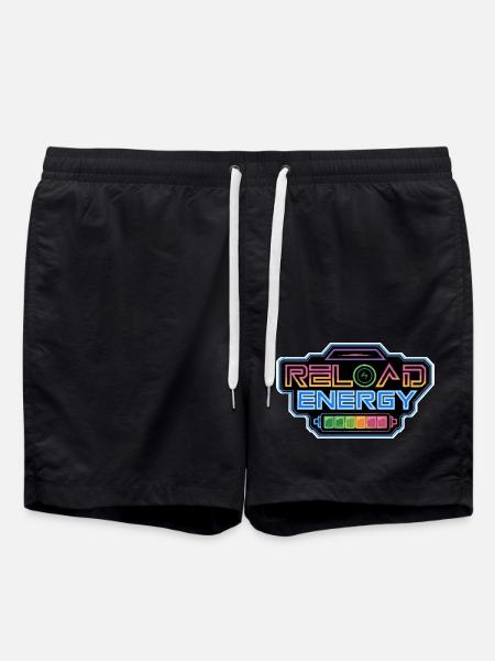 RELOAD ENERGY - Swim Trunks - black
