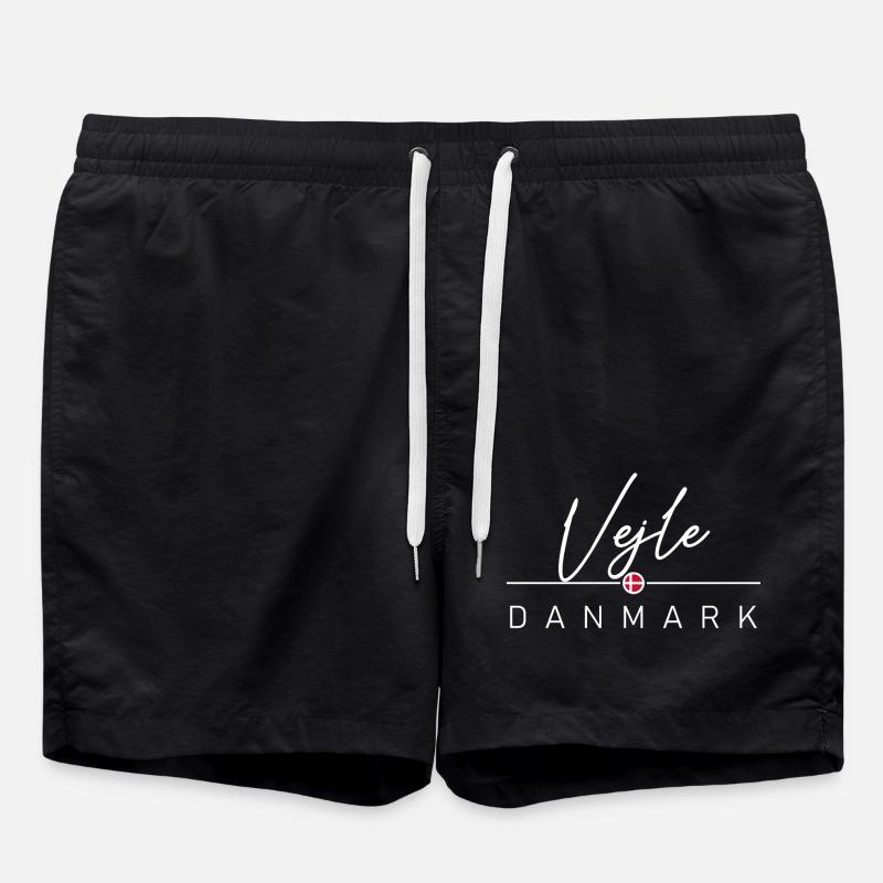 Dänemark - Vejle - Danmark - Denmark - Swim Trunks - black