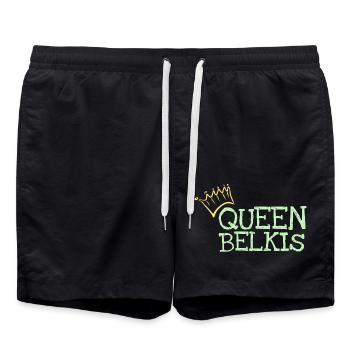 Belkis comme prénom - Short de bain - noir - Devant - AI Model Male 185 light (185cm)