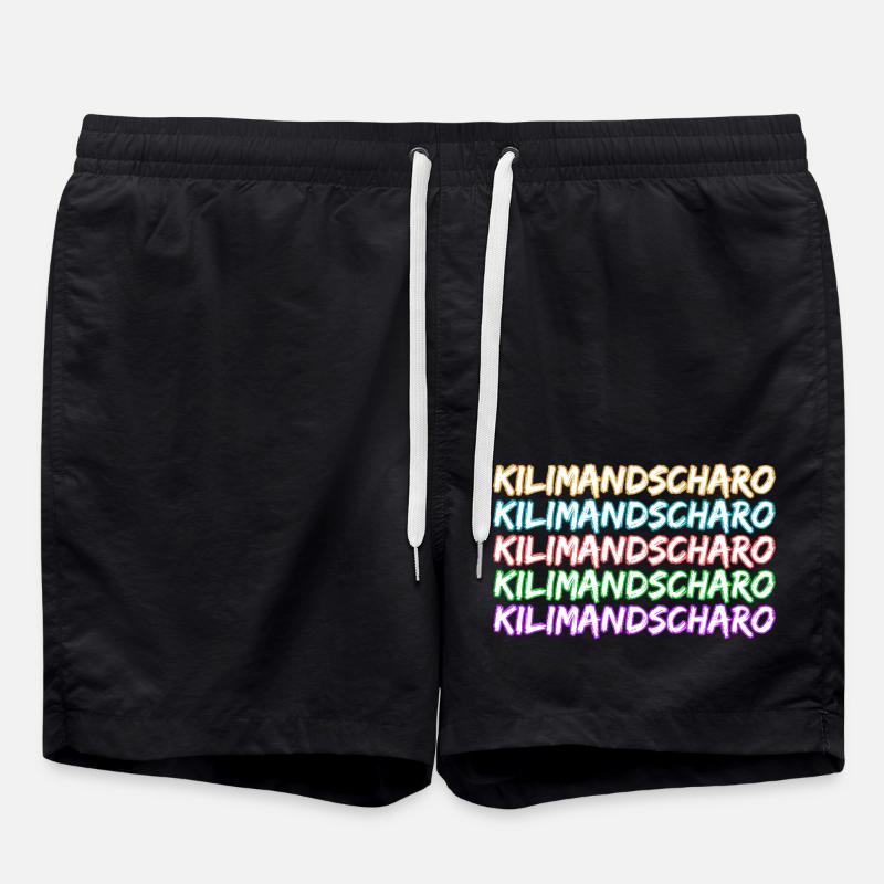 Cadeau pour le Kilimandjaro - Short de bain - noir