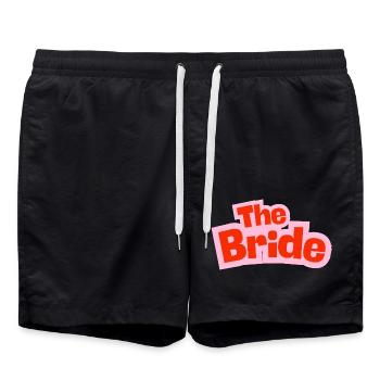 The Bride - Swim Trunks - black - Front - AI Model Male 185 light (185cm)