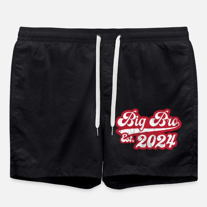 Big Bro Est 2024 - Short de bain - noir