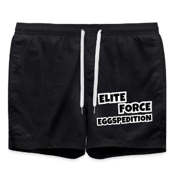 Elite Force Eggspedition - Swim Trunks - black - Front - AI Model Male 185 light (185cm)