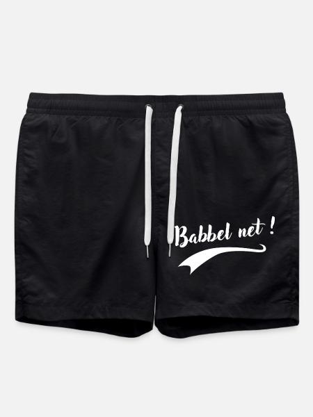 Babbel net - Badeshorts - Schwarz