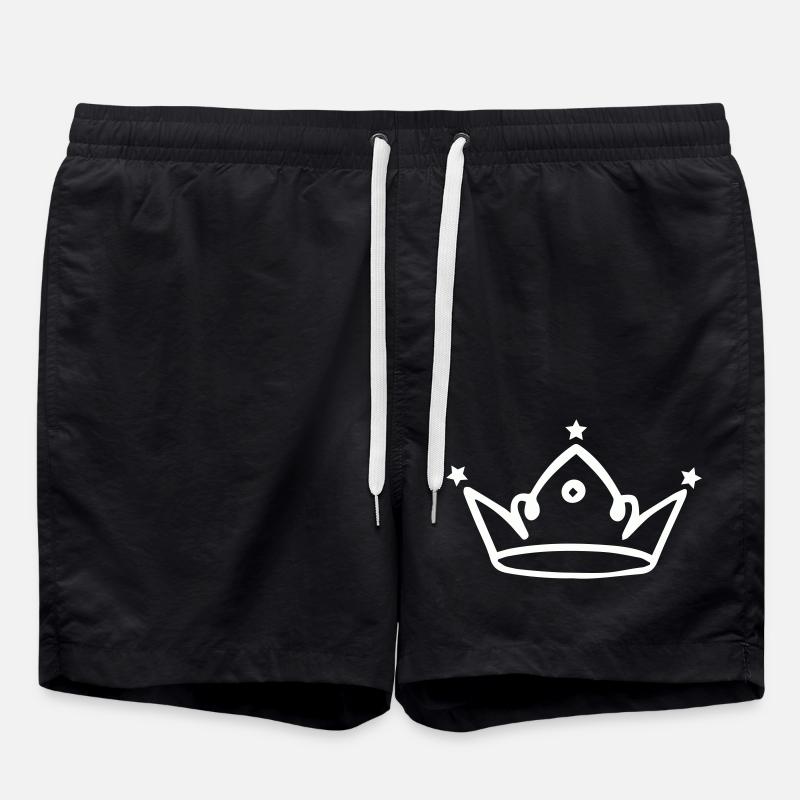 couronne - Short de bain - noir