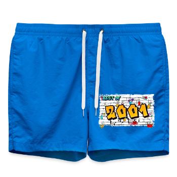 Graffiti emblématique de 2001 – 24 ans d’énergie rebelle - Short de bain - cobalt blue - Devant