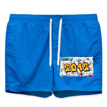 Street Rebel 2012 Graffiti – 13 ans de Raaw - Short de bain - cobalt blue - Devant