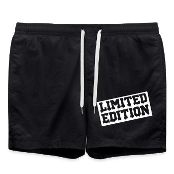 Édition limitée - Short de bain - noir - Devant - AI Model Male 185 light (185cm)
