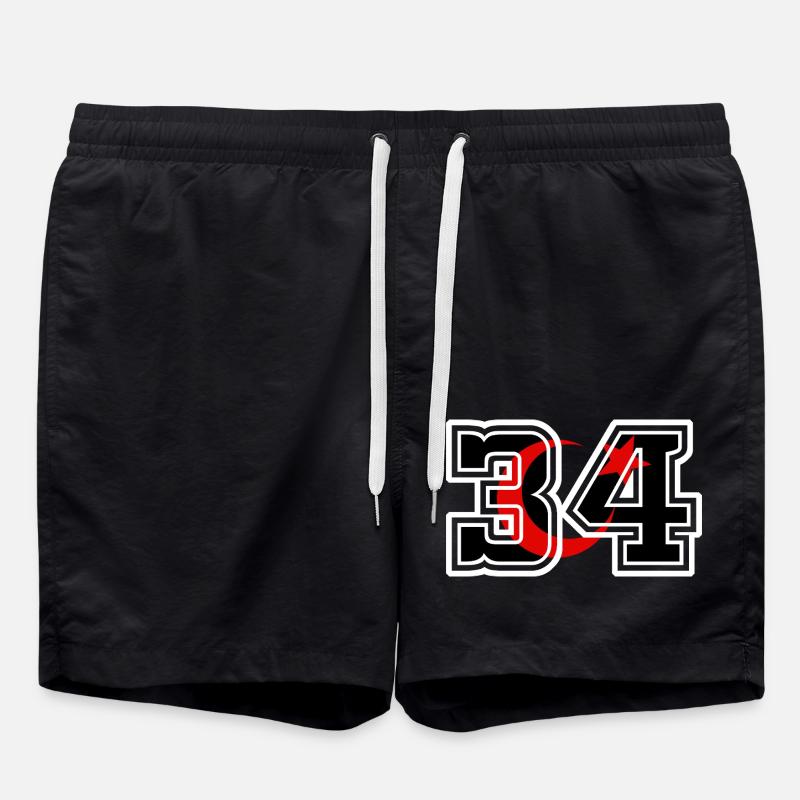 Istanbul - Short de bain - noir