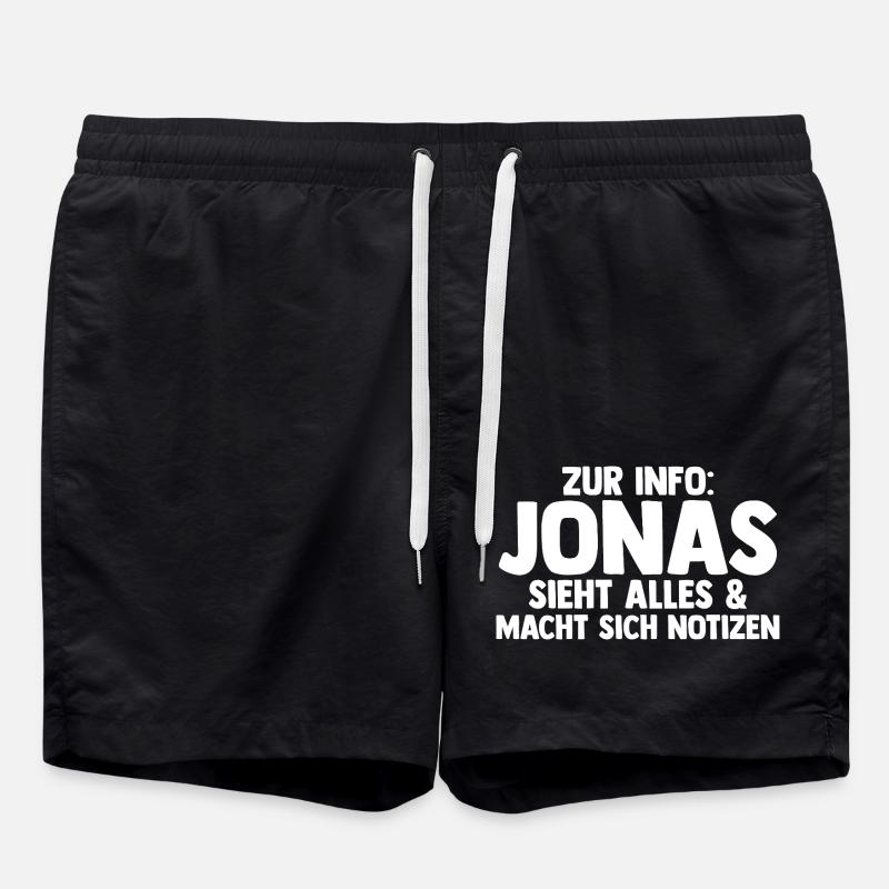 Jonas - Short de bain - noir