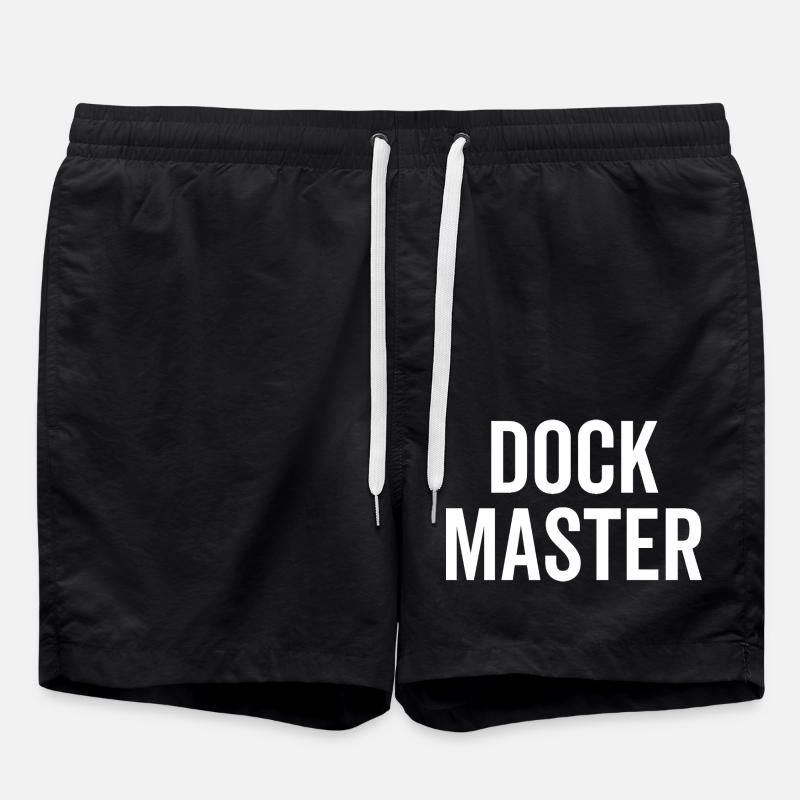 Dock Master - Swim Trunks - black