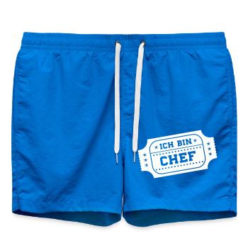 Je suis le patron - Short de bain - cobalt blue - Devant