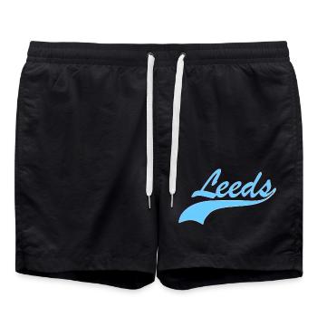 Leeds - Short de bain - noir - Devant - AI Model Male 185 light (185cm)