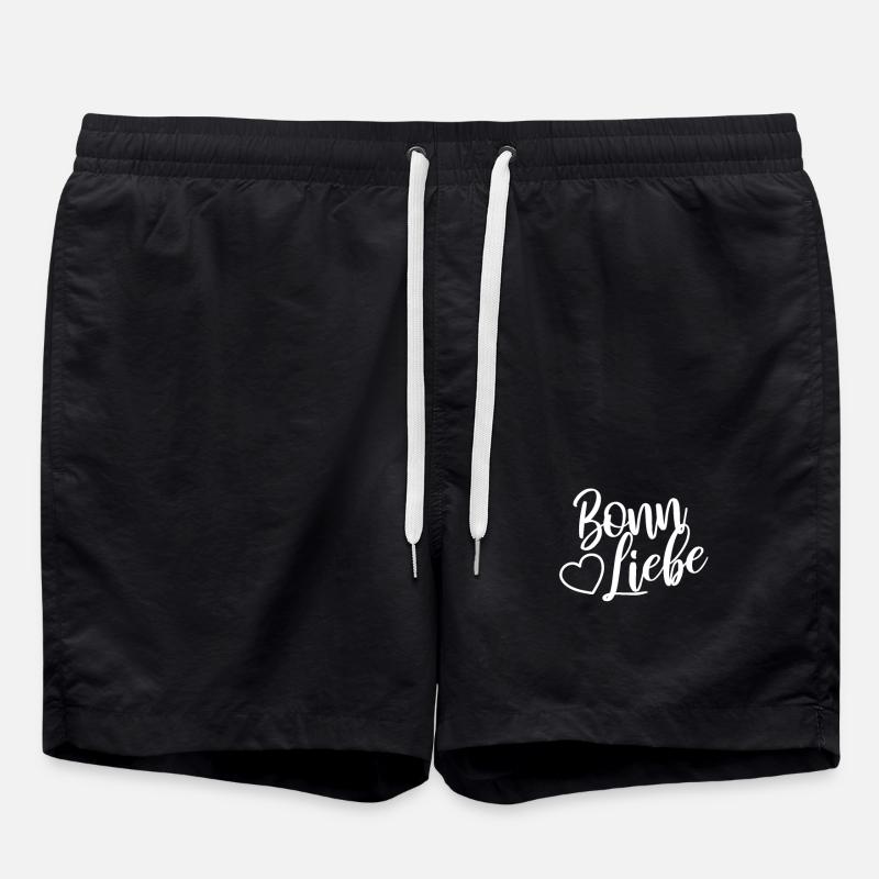 Bonn Liebe - Badeshorts - Schwarz