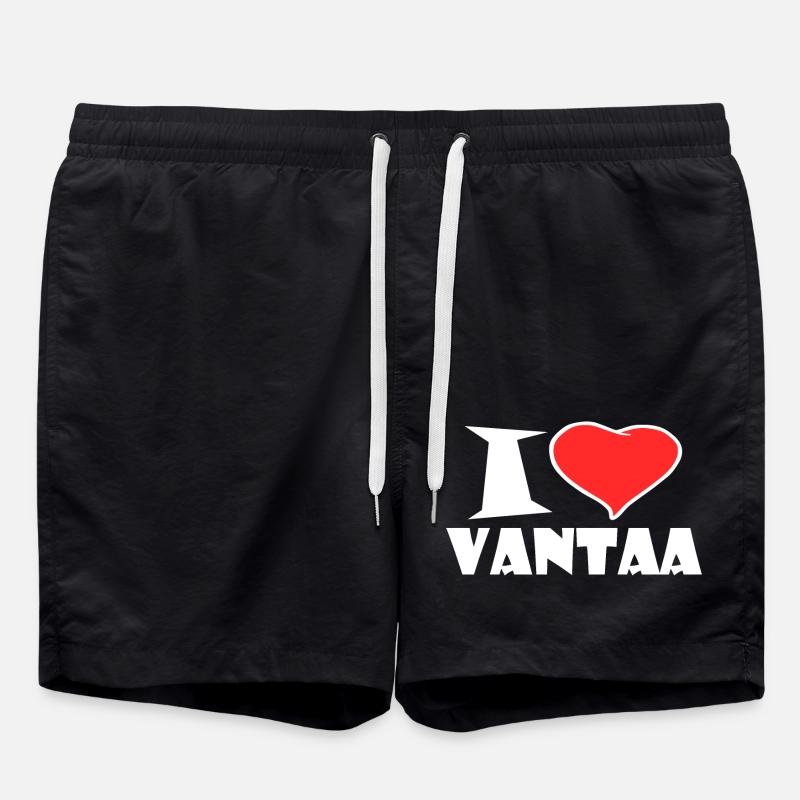 Vantaa - Swim Trunks - black