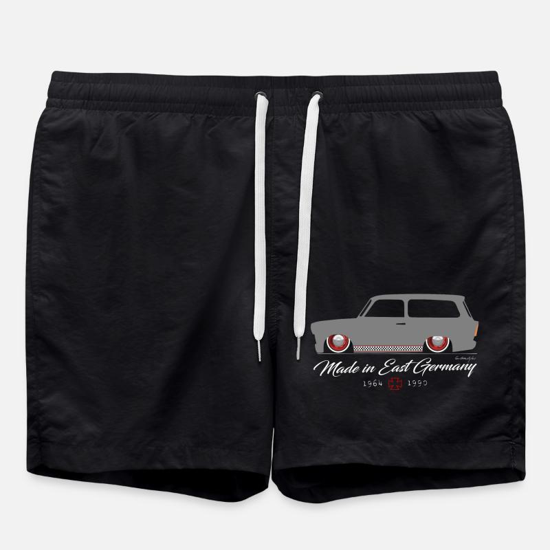 Trabant 601 Kombi Low DDR - Short de bain - noir
