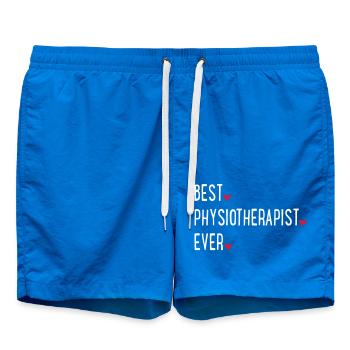 Best physiotherapist ever - Swim Trunks - cobalt blue - Front