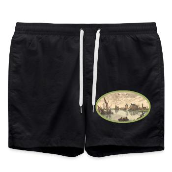 orsoy - Short de bain - noir - Devant - AI Model Male 185 light (185cm)