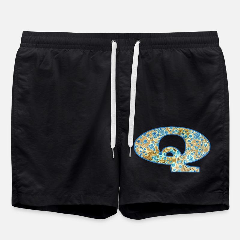 q e 243 - Badeshorts - Schwarz