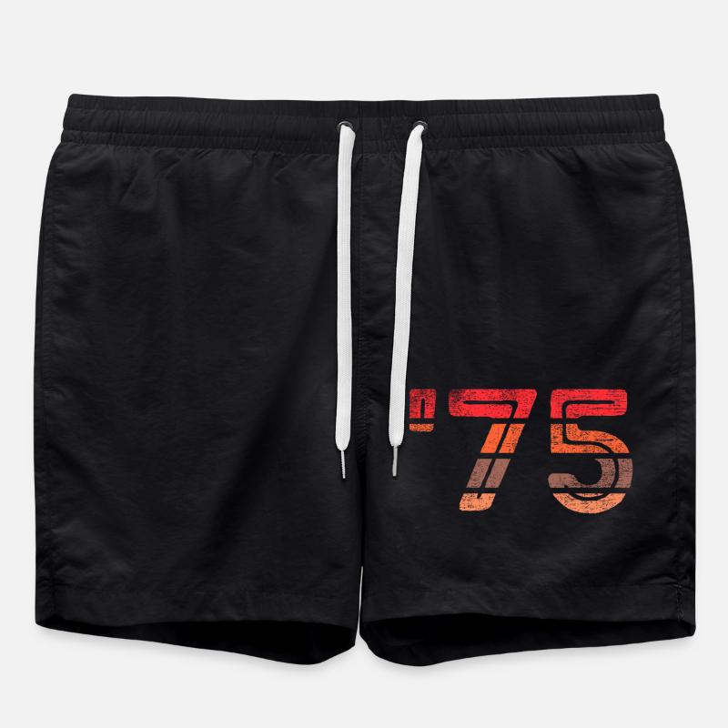 '75 - 1975 - Swim Trunks - black