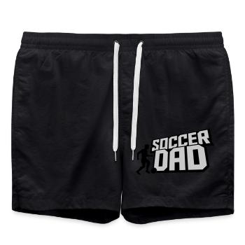Ball Kicker Soccer Papa - Short de bain - noir - Devant - AI Model Male 185 light (185cm)
