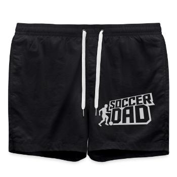 Ball Sport Soccer Papa - Short de bain - noir - Devant - AI Model Male 185 light (185cm)