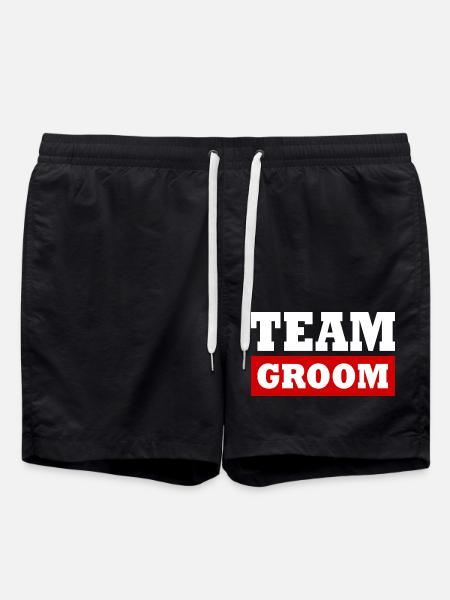 Team groom - Short de bain - noir