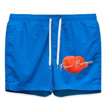 Poppy Florist Flower Lovers - Swim Trunks - cobalt blue - Front