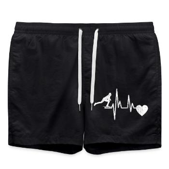 Skateboard Sakten Skateboarding Longboard Skater - Short de bain - noir - Devant - AI Model Male 185 light (185cm)