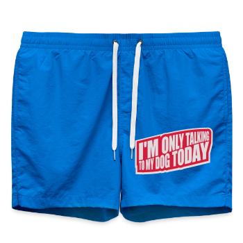 ne parler qu’au chien - Short de bain - cobalt blue - Devant