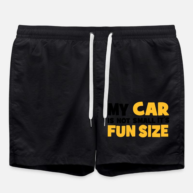 Car - Swim Trunks - black