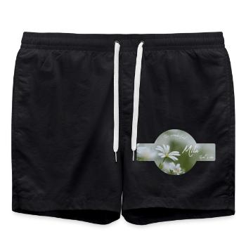 Mila - Swim Trunks - black - Front - AI Model Male 185 light (185cm)